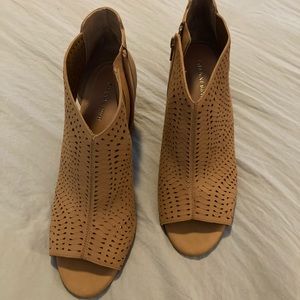 Gianni Bini Peep Toe Booties